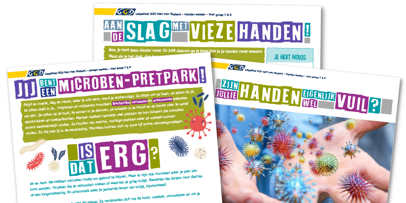 Lespakket handen wassenn